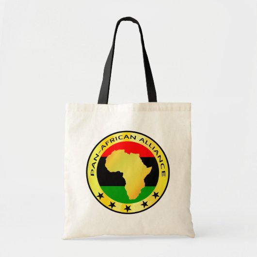 UNIA PAN AFRICAN ALLIANCE Africa Roots Tote Bag (Voorkant)