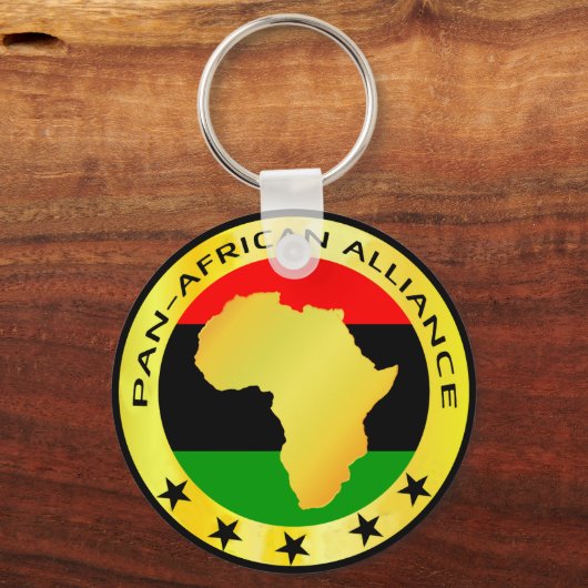 UNIA PAN AFRICAN ALLIANCE Africa Roots Tote Bag Sleutelhanger (Achterkant)