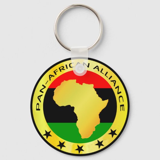 UNIA PAN AFRICAN ALLIANCE Africa Roots Tote Bag Sleutelhanger (Achterkant)
