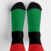 Unia vlag Symbool & Pan African Flag / Kwanzaa Sokken (Top)