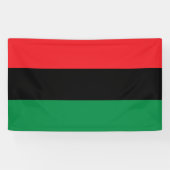 UNIA-vlag - Wereldwijde negersverbetering Spandoek (Horizontaal)