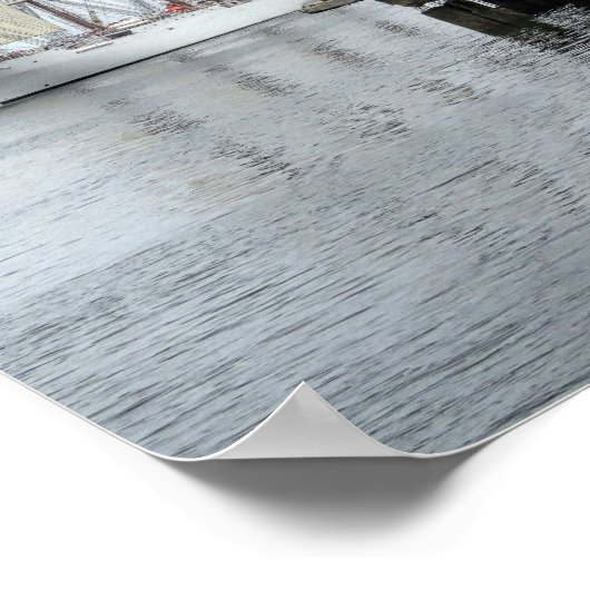 Uniaal hoog schip poster (Hoek)