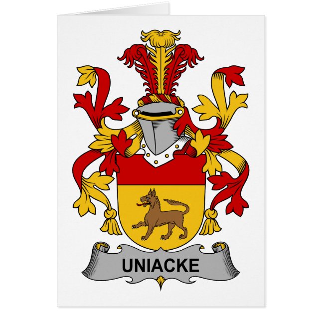 Uniacke Family Crest (Voorkant)
