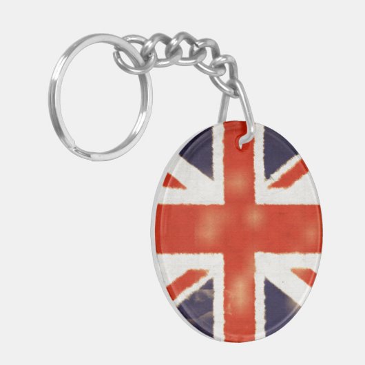 uniale acrylrondSleutelhanger Sleutelhanger (Voorkant Links)