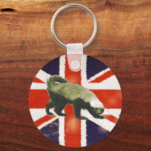 uniale Jack Honey Badger Basic Sleutelhanger (Voorkant)