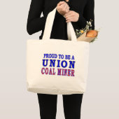 UNIALE MINISTER VAN STEENKOOL GROTE TOTE BAG (Voorkant (product))