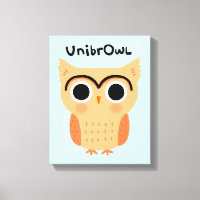 UnibrOwl | Funny Cute Eyebrows Owl