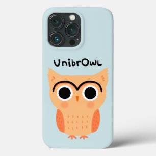 UnibrOwl   Funny Cute Eyebrows Owl Case-Mate iPhone Case