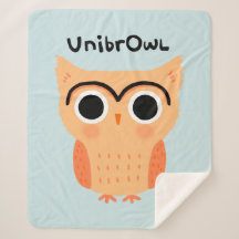 UnibrOwl | Funny Cute Eyebrows Owl