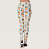 UnibrOwl | Grappig Schattige uilenpatroon Leggings (Achterkant)