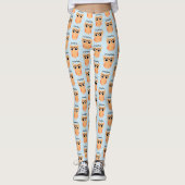 UnibrOwl | Grappig Schattige uilenpatroon Leggings (Voorkant)