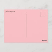 Unibunny Kisses Jackalope Magical Love Briefkaart (Achterkant)