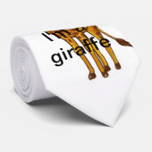 unic Greyson giraffe stropdas (Opgerold)