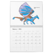 Unicaragon Zoogdier Draken Kalender (Feb 2026)