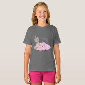 Unicat Cloud Meow T-shirt (Voorkant volledig)