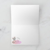 Unicat Cloud Meow-wenskaart Kaart (Binnen)