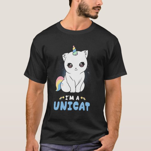 Unicat Unicorn Cat T-shirt (Voorkant)