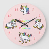 Unicoco-klok (rond) grote klok (Voorkant)