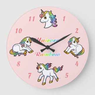 Unicoco-klok (rond) grote klok