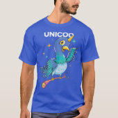 Unicoo Unicorn Pigeon Magic Hooting Bird Kinder T-shirt (Voorkant)