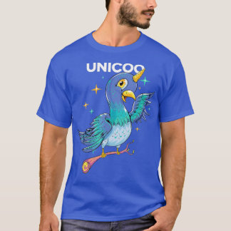 Unicoo Unicorn Pigeon Magic Hooting Bird Kinder T-shirt