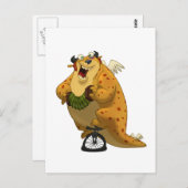 Unicordionistisch Briefkaart op de wing (Voorkant / Achterkant)