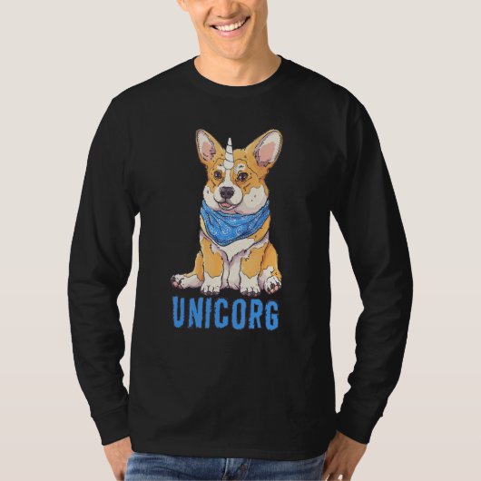 Unicorgi dog   Breed corgi   nice T-shirt (Voorkant)