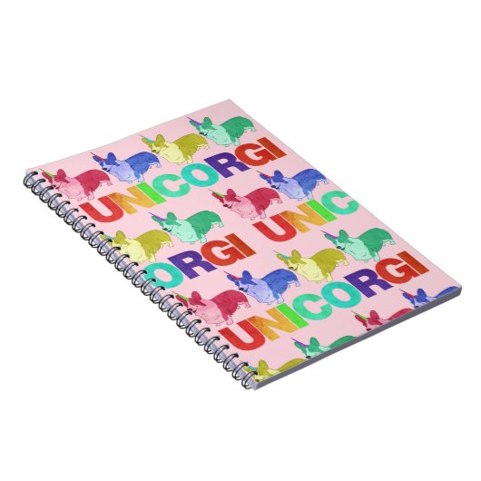 Unicorgi-laptop Notitieboek (Rechterzijde)