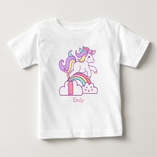 Unicorn 1st Birthday (Voorkant)