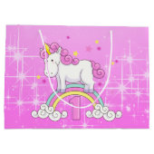 Unicorn 1st Birthday Large Cadeautasje (Achterkant)