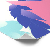 Unicorn 1st Birthday Milestone Poster (Hoek)