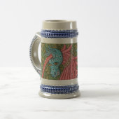 Unicorn 22oz Stein Bierpul (Voorkant links)
