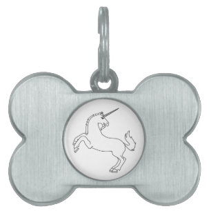 Unicorn #2 huisdieren naamplaatje