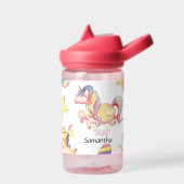 Unicorn Aangepaste kinder waterfles (Links)