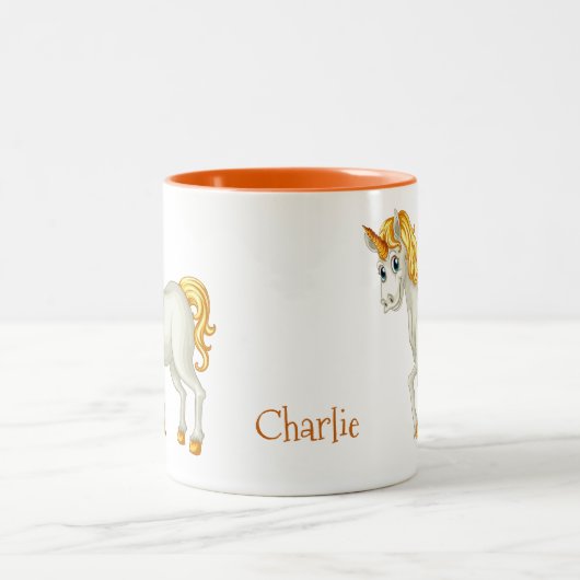 Unicorn aangepaste mokken (Center)