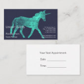 Unicorn Afsprakenkaartje (Voorkant / Achterkant)