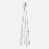 UNICORN ALPACA LLAMA shirten, accessoires, giften Stropdas (Achterkant)