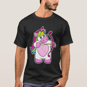 Unicorn als Archer met Bow en Pijl T-shirt