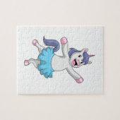 Unicorn als Ballerina in Ballet Legpuzzel (Horizontaal)