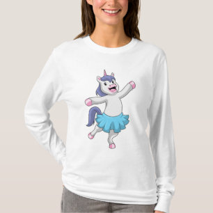 Unicorn als Ballerina in Ballet T-shirt