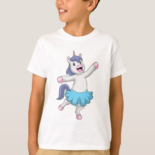 Unicorn als Ballerina in Ballet T-shirt