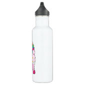 Unicorn als verpleegster bij vaccinatie en spuit waterfles (Rechts)