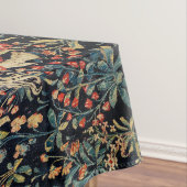 UNICORN AND DEER, FLOWERS, BOSBOUWDIEREN TAFELKLEED (Voorbeeld)