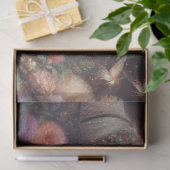 Unicorn And Girl In Fairytale Forest Decoupage Tissuepapier (Geschenk)