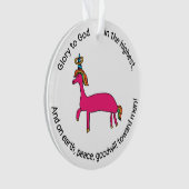Unicorn Angel Ornament (voorkant)