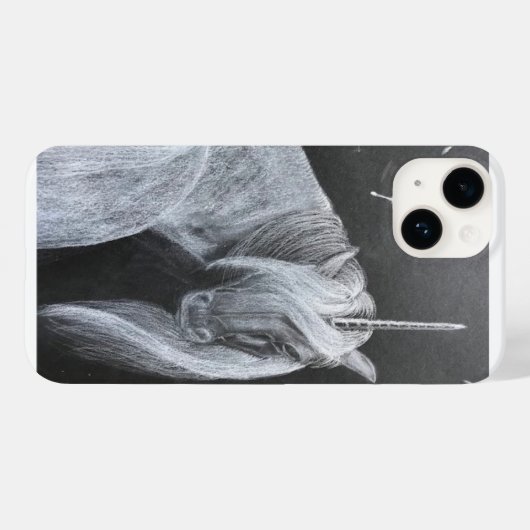 Unicorn Apple iphone case (Achterkant (horizontaal))