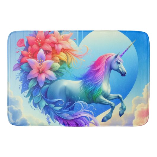 Unicorn Art Badmat (Voorkant)
