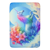 Unicorn Art Badmat (Voorkant Verticaal)