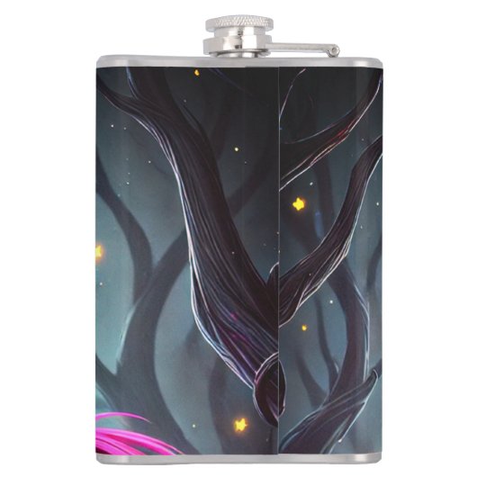 Unicorn Art Heupfles (Achterkant)