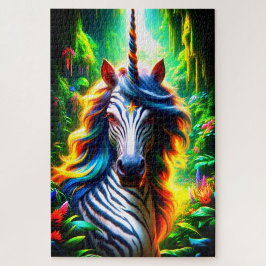 Unicorn Art Legpuzzel (Verticaal)